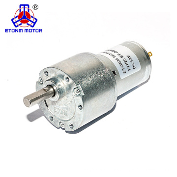 Motor reductor redondo de bajo ruido 12V